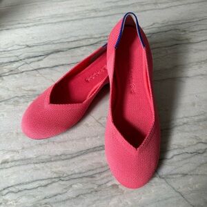 Rothy’s “The Flat” Grapefruit size 6.5